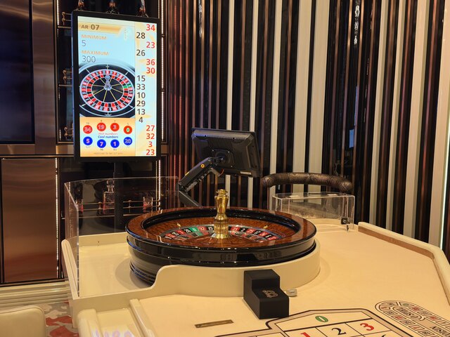 Multimedia Roulette Display